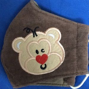 FACE MASK NEW DOUBLED LAYERS STRETCHY